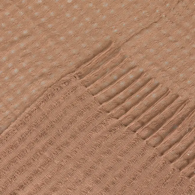 MANTA PARA SOFÁ 1,20 M X 1,60 M LOIRE - LATTE - Foto 3