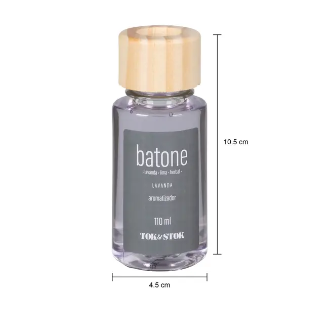 AROMATIZADOR LAVANDA 110 ML BATONE - CINZA/LILAS - Foto 6