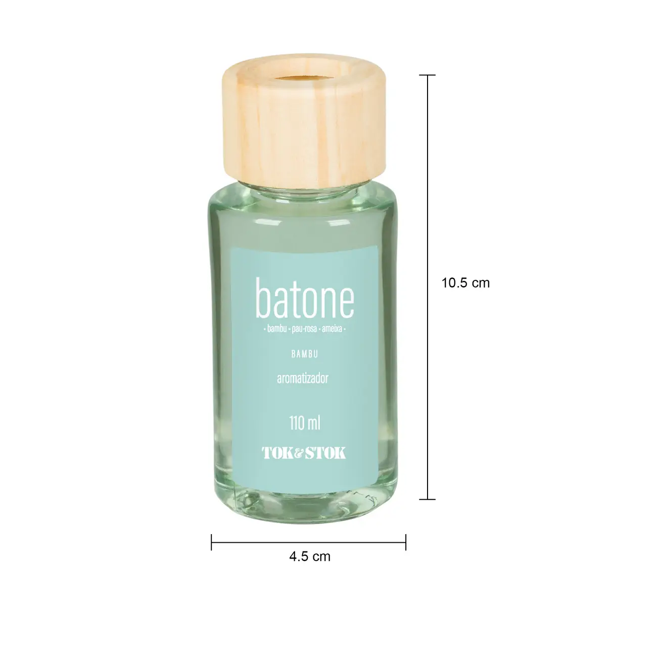 AROMATIZADOR BAMBU 110 ML BATONE - SORBET DE MENTA - Foto 6