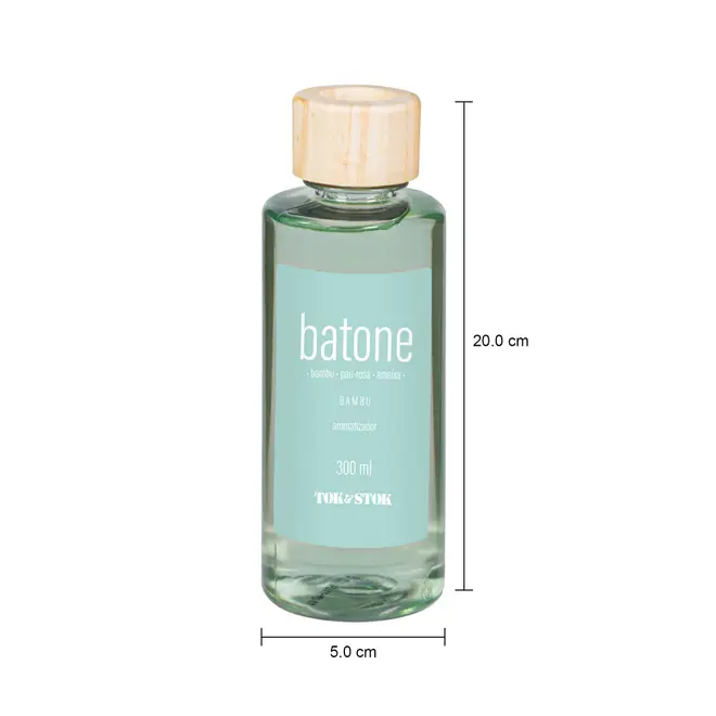 AROMATIZADOR BAMBU 300 ML BATONE - SORBET DE MENTA - Foto 6