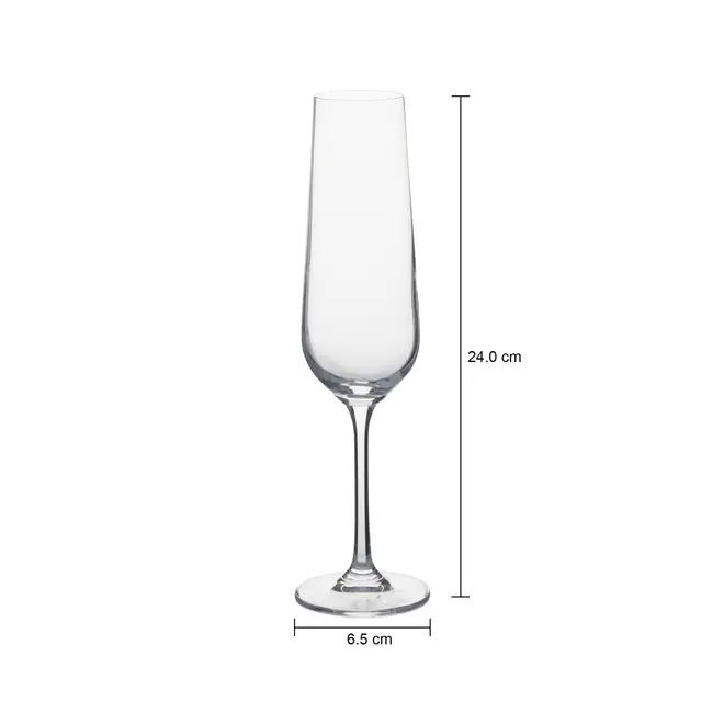 TAÇA CHAMPANHE 200 ML LIVANTI TITAN - INCOLOR - Foto 4