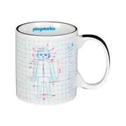 CANECA 300 ML PLAYMOBIL PROJETO-02 - BRANCO/MULTICOR - Foto 1