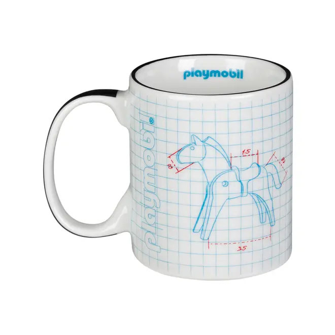 CANECA 300 ML PLAYMOBIL PROJETO-02 - BRANCO/MULTICOR - Foto 4