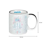 CANECA 300 ML PLAYMOBIL PROJETO-02 - BRANCO/MULTICOR - Foto 8