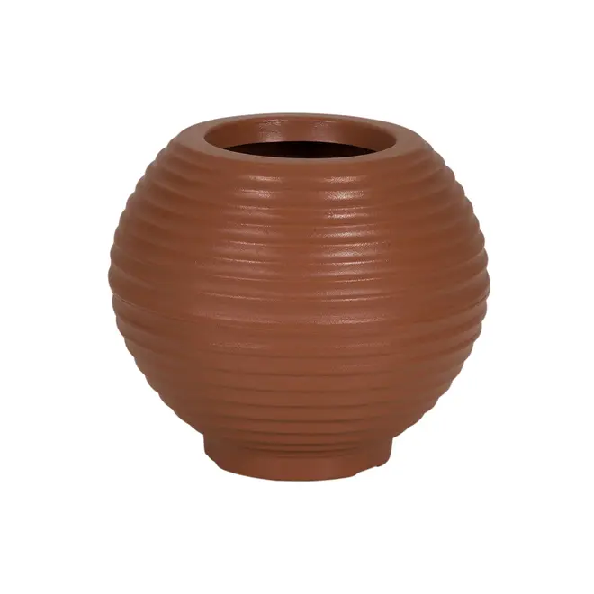 CACHEPÔ 36 CM SFERA - TERRACOTA - Foto 1