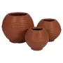 CACHEPÔ 36 CM SFERA - TERRACOTA - Foto 4