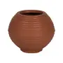 CACHEPÔ 40 CM SFERA - TERRACOTA - Foto 1