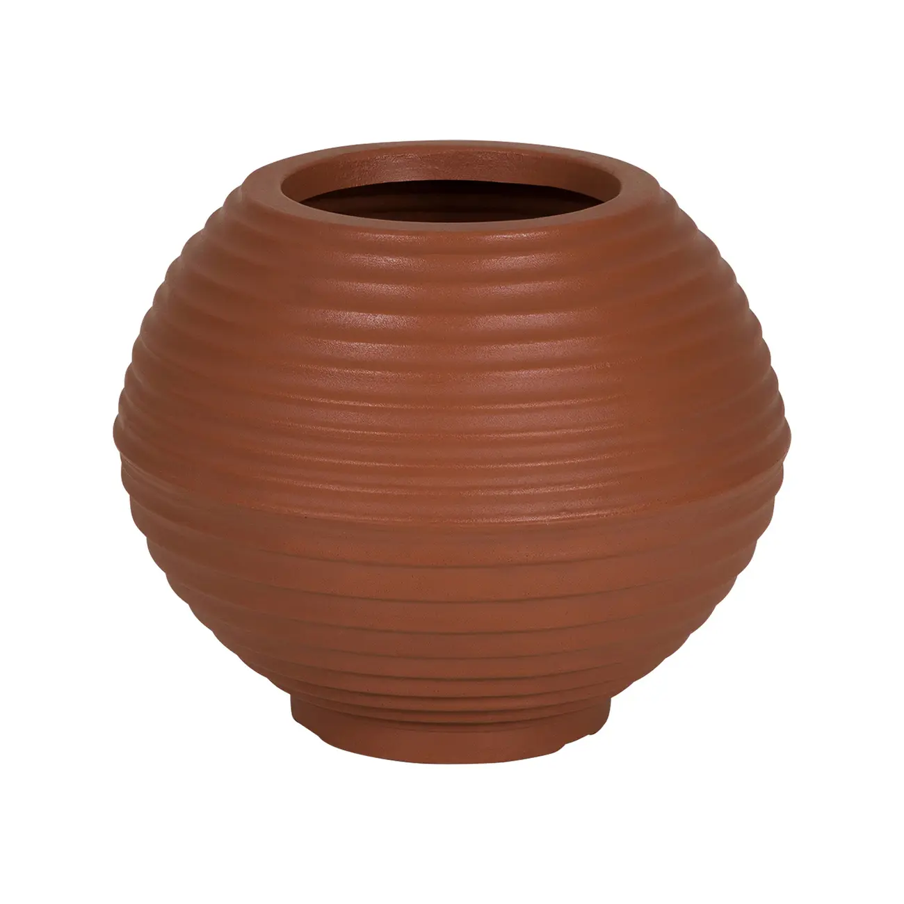 CACHEPÔ 40 CM SFERA - TERRACOTA - Foto 1
