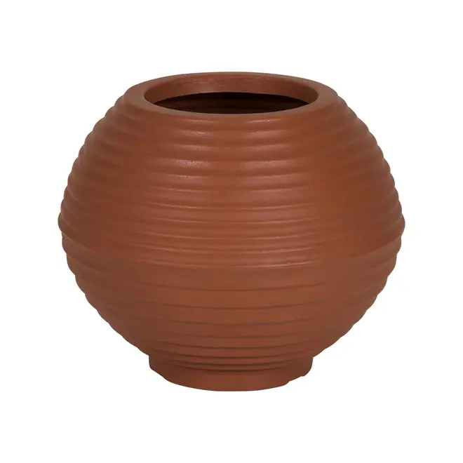 CACHEPÔ 40 CM SFERA - TERRACOTA - Foto 1