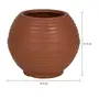 CACHEPÔ 52 CM SFERA - TERRACOTA - Foto 5