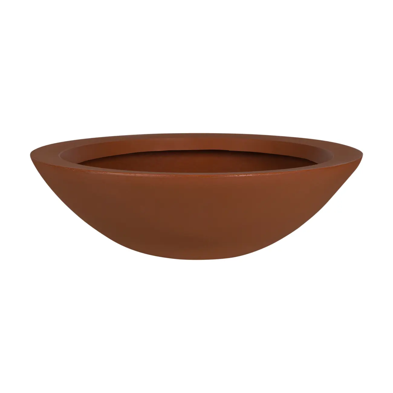 CACHEPÔ 16 CM CUIA - TERRACOTA - Foto 1