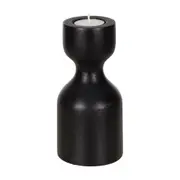 CASTIÇAL 17 CM WIDELENE - PRETO - Foto 1