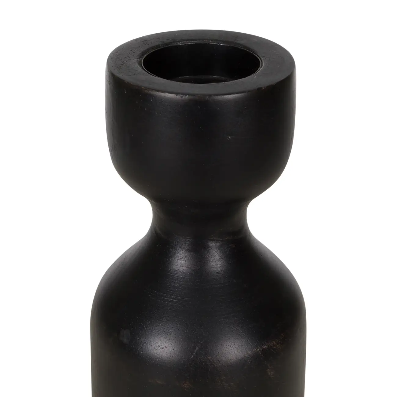 CASTIÇAL 17 CM WIDELENE - PRETO - Foto 3