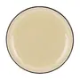 PRATO SOBREMESA SPIN CIRCLET - CREAM/PRETO - Foto 1