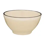TIGELA 15 CM SPIN CIRCLET - CREAM/PRETO - Foto 1