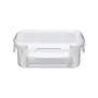 POTE HERMÉTICO 500 ML CLICK-IN - BRANCO/INCOLOR - Foto 1