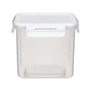 POTE HERMÉTICO 1,5 L CLICK-IN - BRANCO/INCOLOR - Foto 1