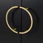 DARKO BUFFET 2 PORTAS 80 CM X 43 CM - PRETO/DOURADO - Foto 6