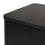 DARKO BUFFET 4 PORTAS 1,65 M X 43 CM - PRETO/DOURADO - Foto 7