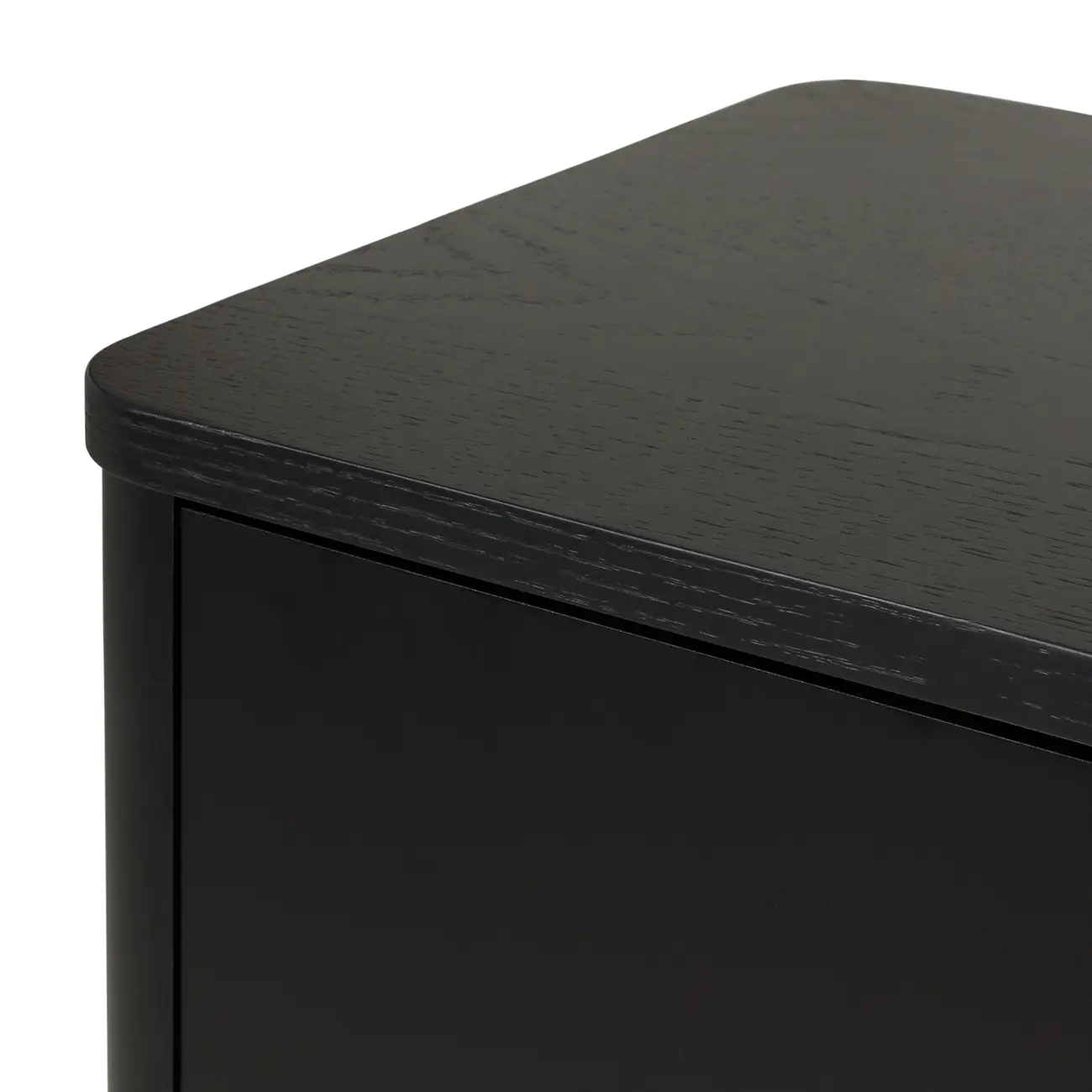 DARKO BUFFET 4 PORTAS 1,65 M X 43 CM - PRETO/DOURADO - Foto 7