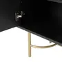 DARKO BUFFET 4 PORTAS 1,65 M X 43 CM - PRETO/DOURADO - Foto 9