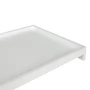 BANDEJA 46 CM X 31 CM COLI - BRANCO - Foto 4
