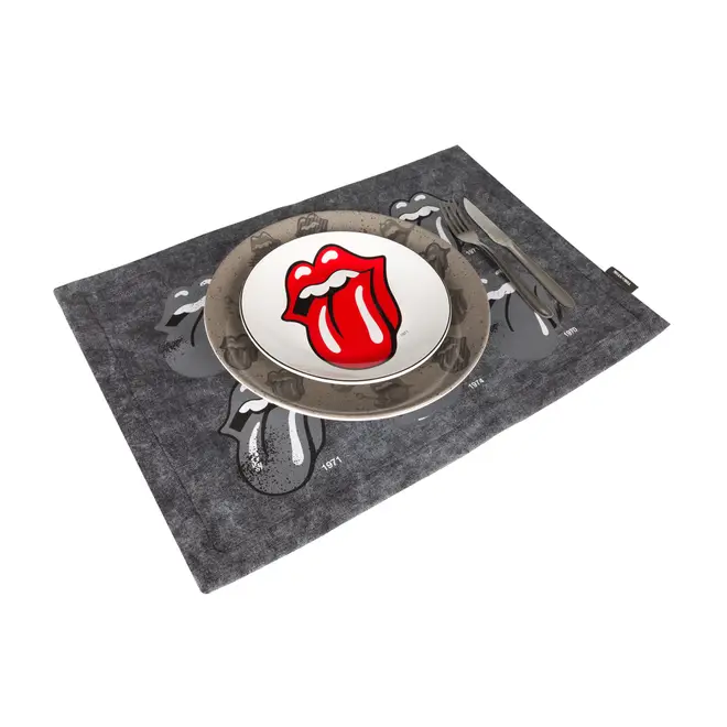 LUGAR AMERICANO TC 36 CM X 50 CM ROCK HISTORY - KONKRET/CINZA - Foto 5