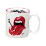 CANECA 360 ML ROCK HISTORY 1974 - BRANCO/VERMELHO - Foto 1