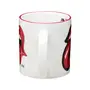 CANECA 360 ML ROCK HISTORY 1974 - BRANCO/VERMELHO - Foto 3