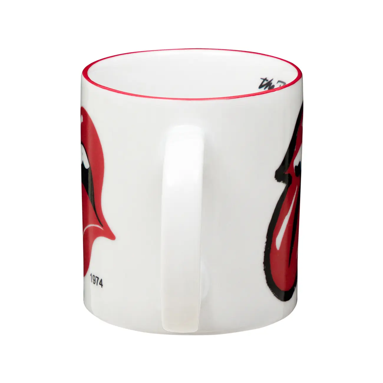 CANECA 360 ML ROCK HISTORY 1974 - BRANCO/VERMELHO - Foto 3