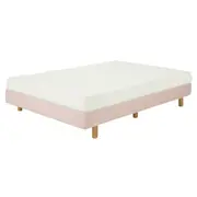 BASE PARA CAMA BOX DE CASAL 1,38 M X 1,88 M NORDIC LUND - QUARTZO ROSA - Foto 1