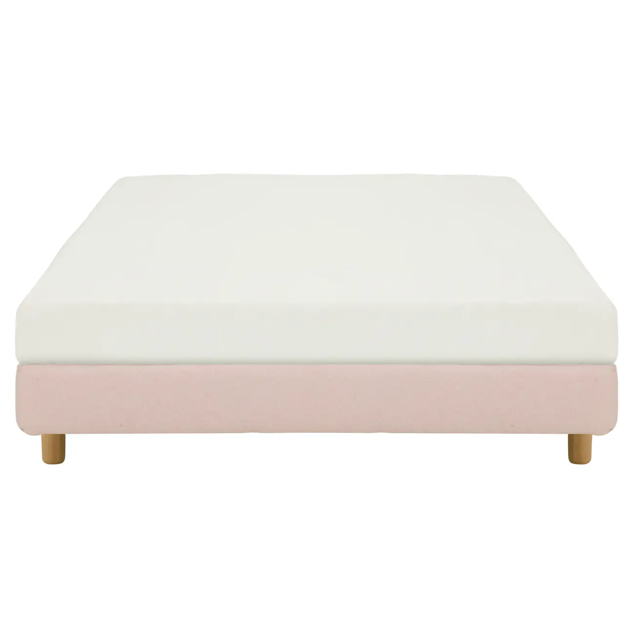 BASE PARA CAMA BOX DE CASAL 1,38 M X 1,88 M NORDIC LUND - QUARTZO ROSA - Foto 2