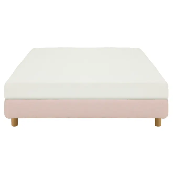 BASE PARA CAMA BOX DE CASAL 1,38 M X 1,88 M NORDIC LUND - QUARTZO ROSA - Foto 2