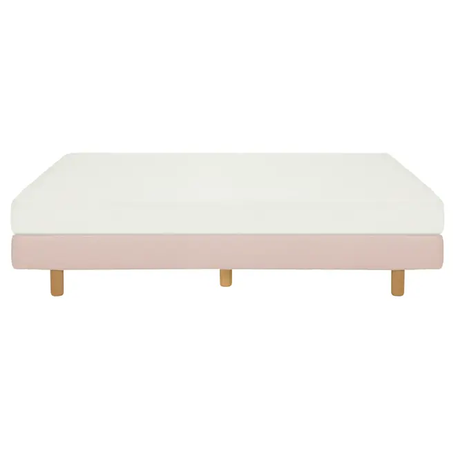 BASE PARA CAMA BOX DE CASAL 1,38 M X 1,88 M NORDIC LUND - QUARTZO ROSA - Foto 3