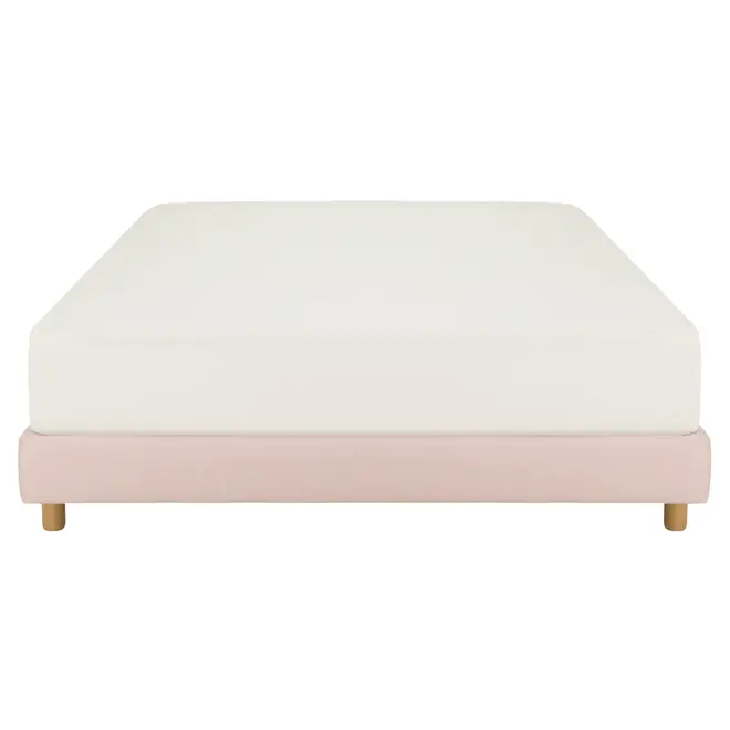 BASE BOX QUEEN 1,58 M X 1,98 M NORDIC LUND - QUARTZO ROSA - Foto 2