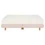 BASE BOX QUEEN 1,58 M X 1,98 M NORDIC LUND - QUARTZO ROSA - Foto 3