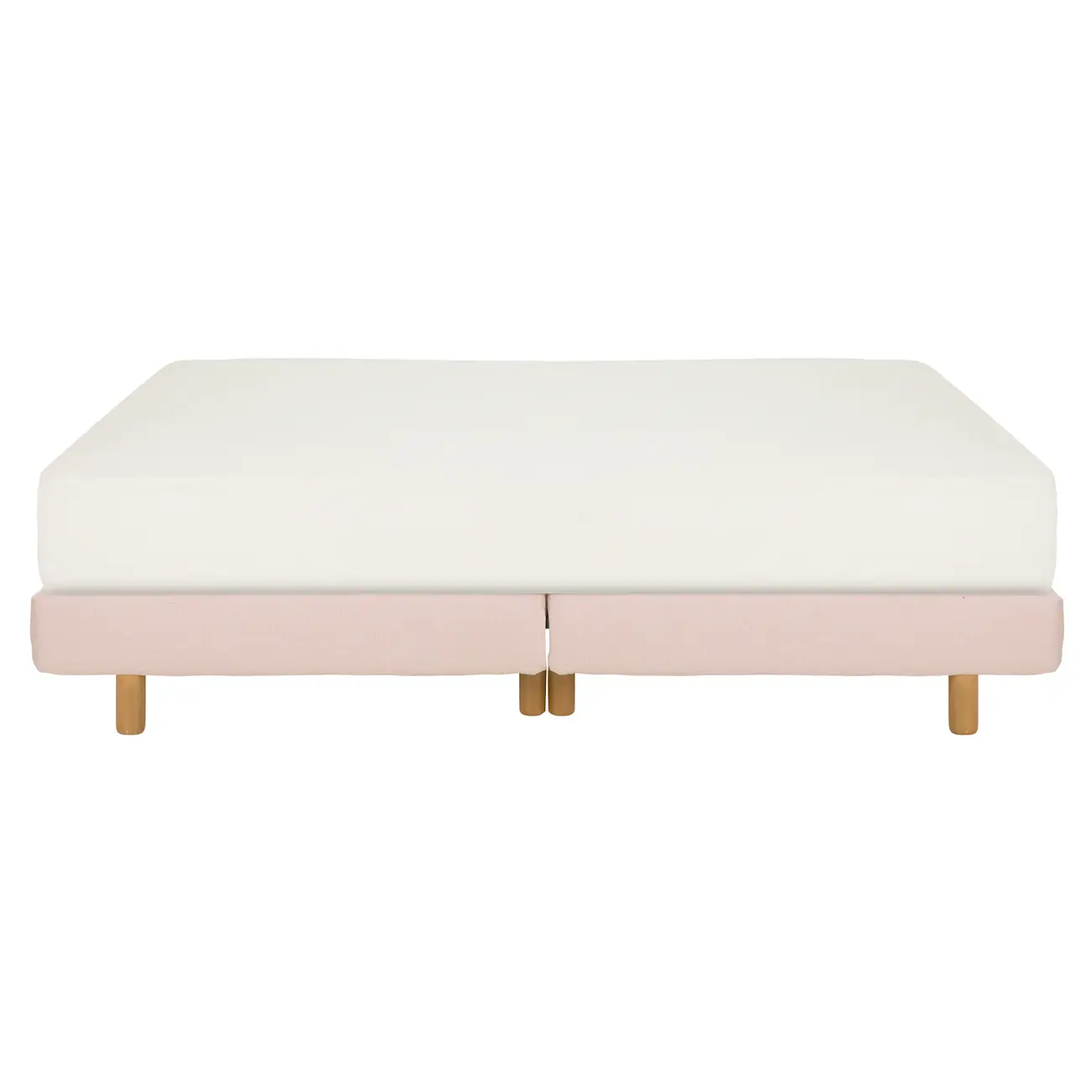 BASE BOX QUEEN 1,58 M X 1,98 M NORDIC LUND - QUARTZO ROSA - Foto 3