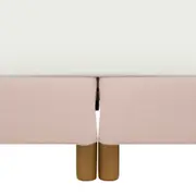 BASE BOX QUEEN 1,58 M X 1,98 M NORDIC LUND - QUARTZO ROSA - Foto 4