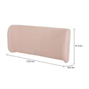 CABECEIRA DE CASAL NORDIC - QUARTZO ROSA - Foto 4