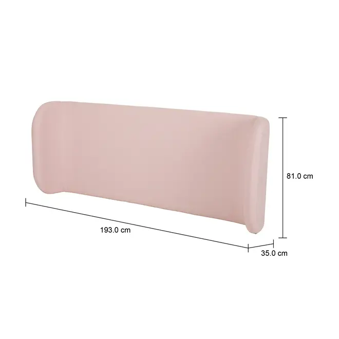 CABECEIRA QUEEN NORDIC - QUARTZO ROSA - Foto 4