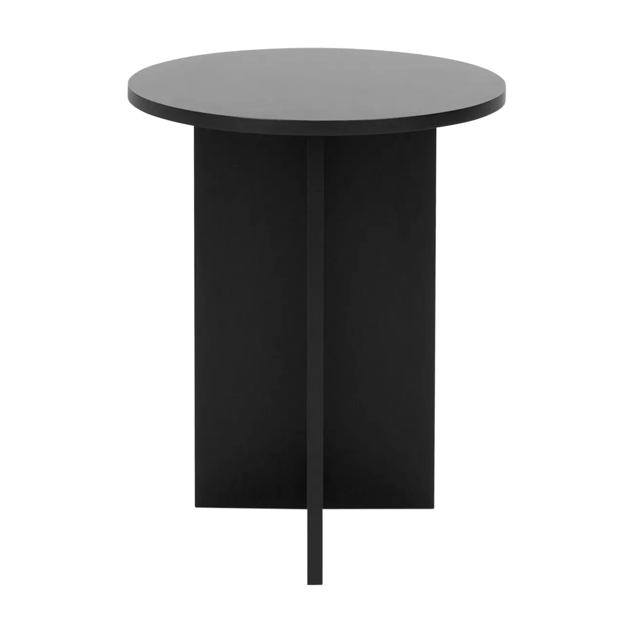 PLANOS MESA LATERAL REDONDA 38 CM - PRETO - Foto 1