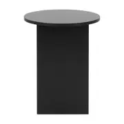 PLANOS MESA LATERAL REDONDA 38 CM - PRETO - Foto 4