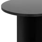 PLANOS MESA LATERAL REDONDA 38 CM - PRETO - Foto 5