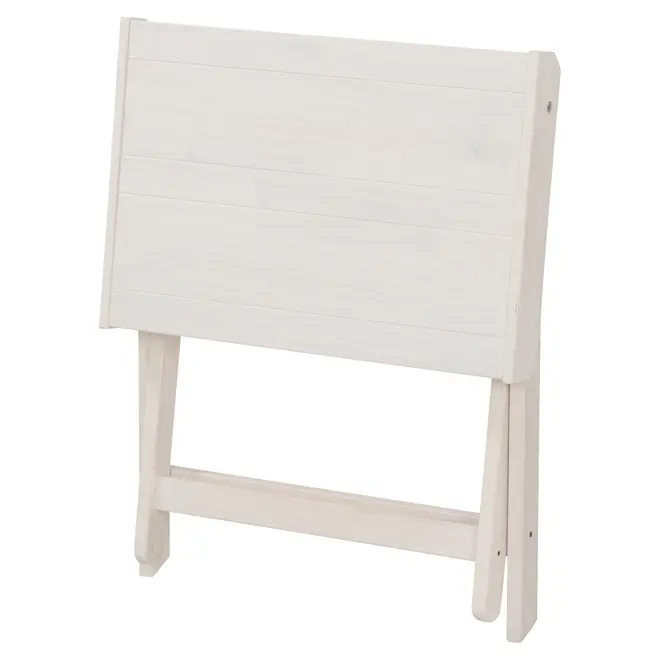 MESA LATERAL COM BANDEJA 63 CM X 43 CM ANDRADES - BRANCO LAVADO - Foto 6