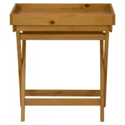 MESA LATERAL COM BANDEJA 63 CM X 43 CM ANDRADES - AMÊNDOA - Foto 3