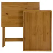 MESA LATERAL COM BANDEJA 63 CM X 43 CM ANDRADES - AMÊNDOA - Foto 8