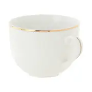 XÍCARA CHÁ 220 ML AURUM - BRANCO/OURO - Foto 4