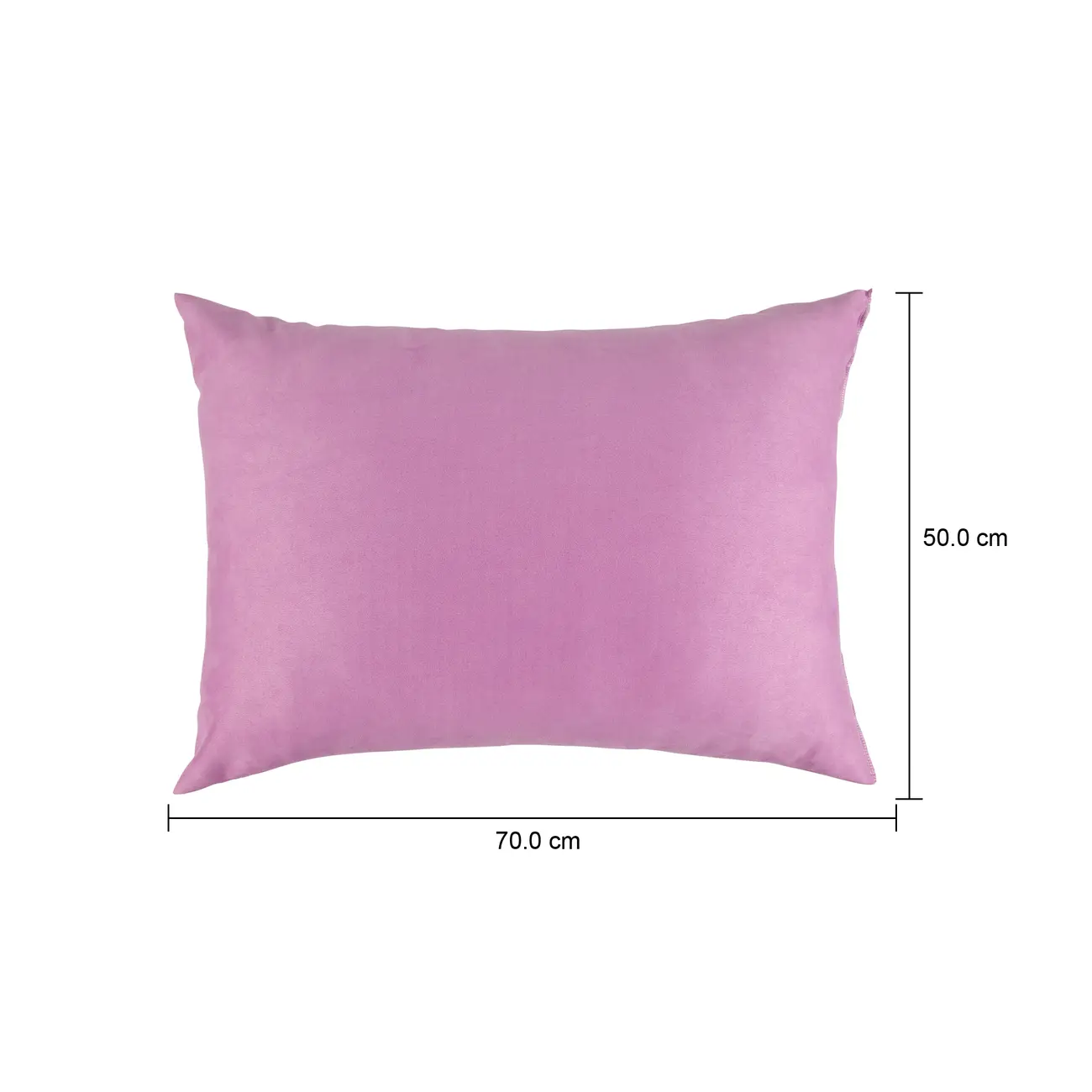 TRAVESSEIRO DE FIBRA 50 CM X 70 CM BELLAC - MALVA - Foto 5