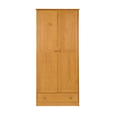 GUARDA-ROUPA 2 PORTAS/1 GAVETA TIMBER