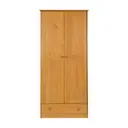 GUARDA-ROUPA 2 PORTAS/1 GAVETA TIMBER